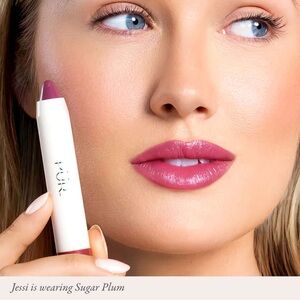 PÜR Silky Pout Creamy Lip Chubby in color sugar plum new in box